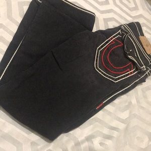 True religion size 34 straight leg